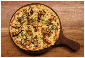 Garlic pizza